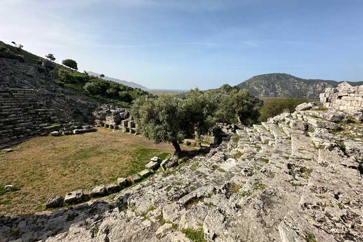 Historic antique towns Dalyan