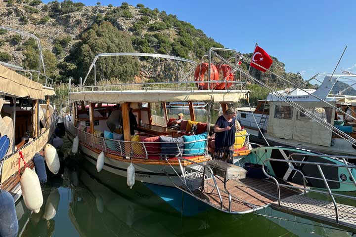 Organized boat trips